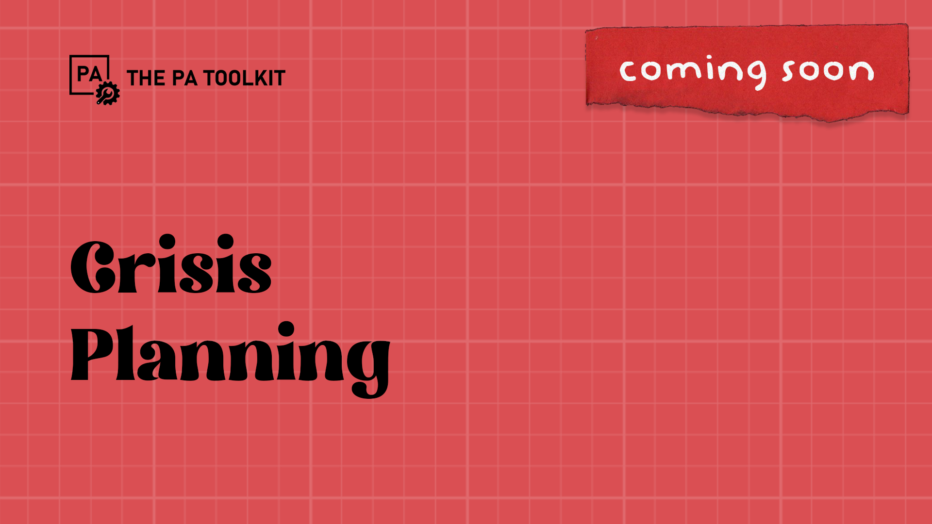 Protected: Crisis Planning